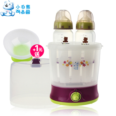 全能温奶伴侣 小白熊0809暖奶器与消毒器双功能体验推荐